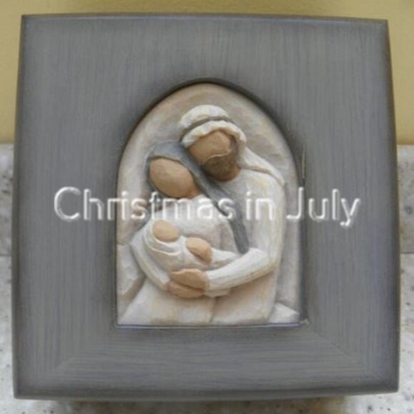 Willow Tree Susan Lordi Holy Family Memory Box A Child Is Born #26627 - Picture 2 of 3